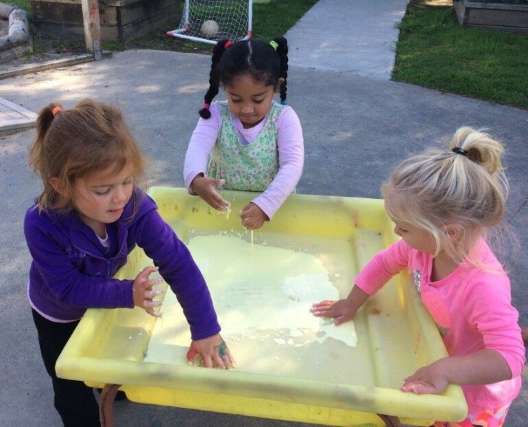 Messy Play with Gloop